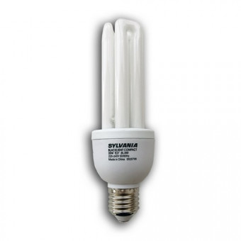 Лампа ультрафиолетовая Sylvania Mini-Lynx Blacklight Compact, F20W, BL368, E27 Лампа ультрафиолетовая Sylvania Mini-Lynx Blacklight Compact, F20W, BL368, E27