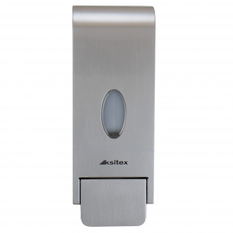 Дозатор жидкого мыла Ksitex SD-7966-1000M, 1 литр, матовая нержавеющая сталь Дозатор жидкого мыла Ksitex SD-7966-1000M, 1 литр, матовая нержавеющая сталь
