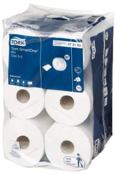 Туалетная бумага Tork SmartOne c центральной вытяжкой Туалетная бумага Tork SmartOne c центральной вытяжкой