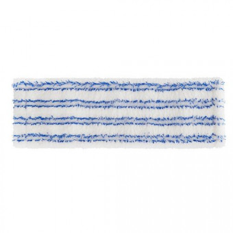 Моп Wet Disinfection soft band, TTS, микрофибра, белый с синими полосками, 50 см, с карманами Моп Wet Disinfection soft band, TTS, микрофибра, белый с синими полосками, 50 см, с карманами