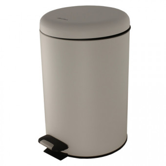 Урна для мусора Ksitex BGR-12W с педалью, микролифт, белая, 12 л. Урна для мусора Ksitex BGR-12W с педалью, микролифт, белая, 12 л.